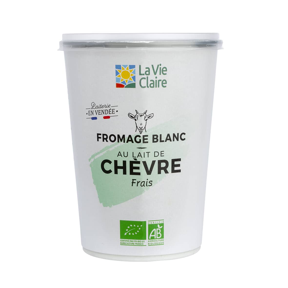 FROMAGE BLANC CHEVRE 250G - DRIVE : La Vie Claire Saintes