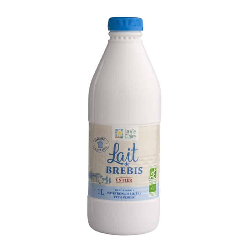 Lait de brebis entier bio