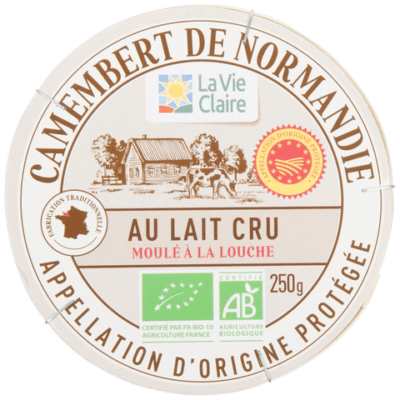 Camembert de Normandie au lait cru bio