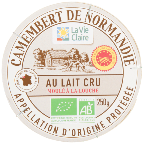 Camembert de Normandie au lait cru bio