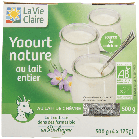 Jus detox au yaourt au lait de chèvre
