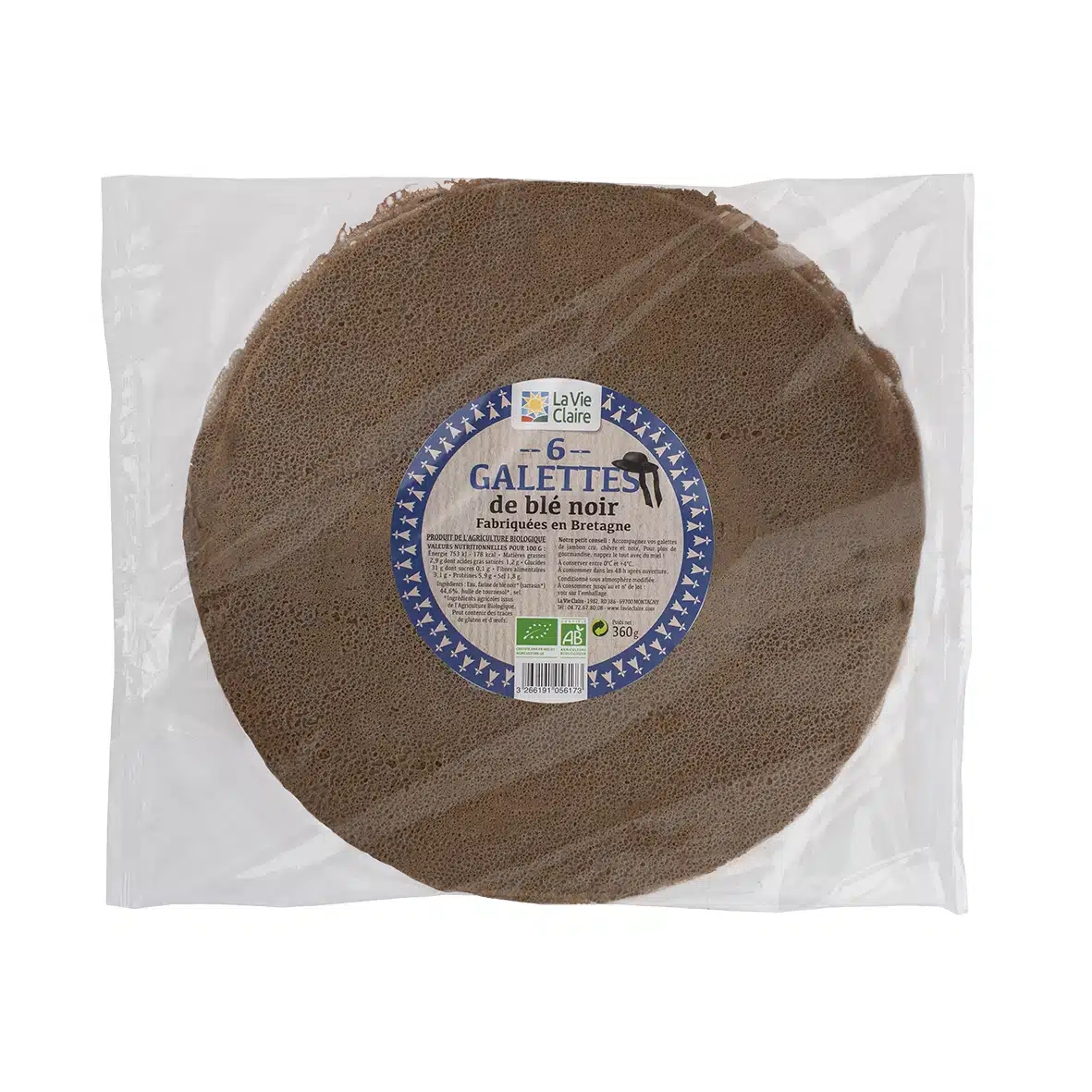 Galette de blé noir bio