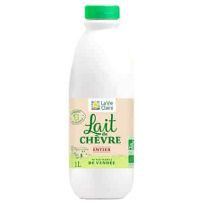 Lait de chèvre entier bio