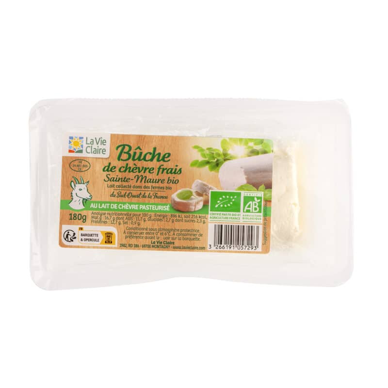 Bûche de chèvre frais bio