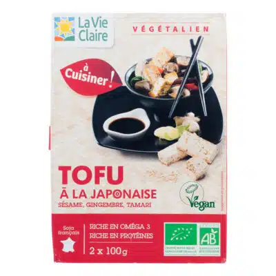 Tofu à la japonaise bio