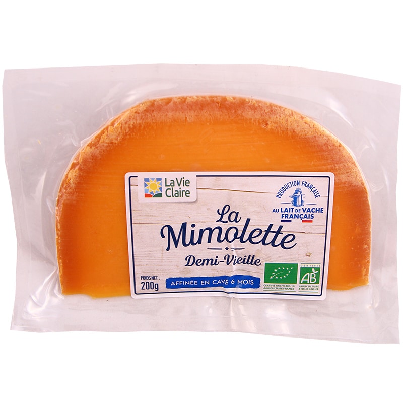 Mimolette demi-vieille bio