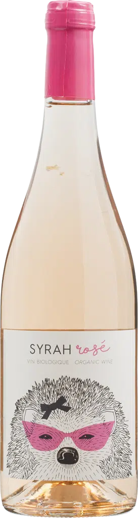 Vin de France syrah rosé bio