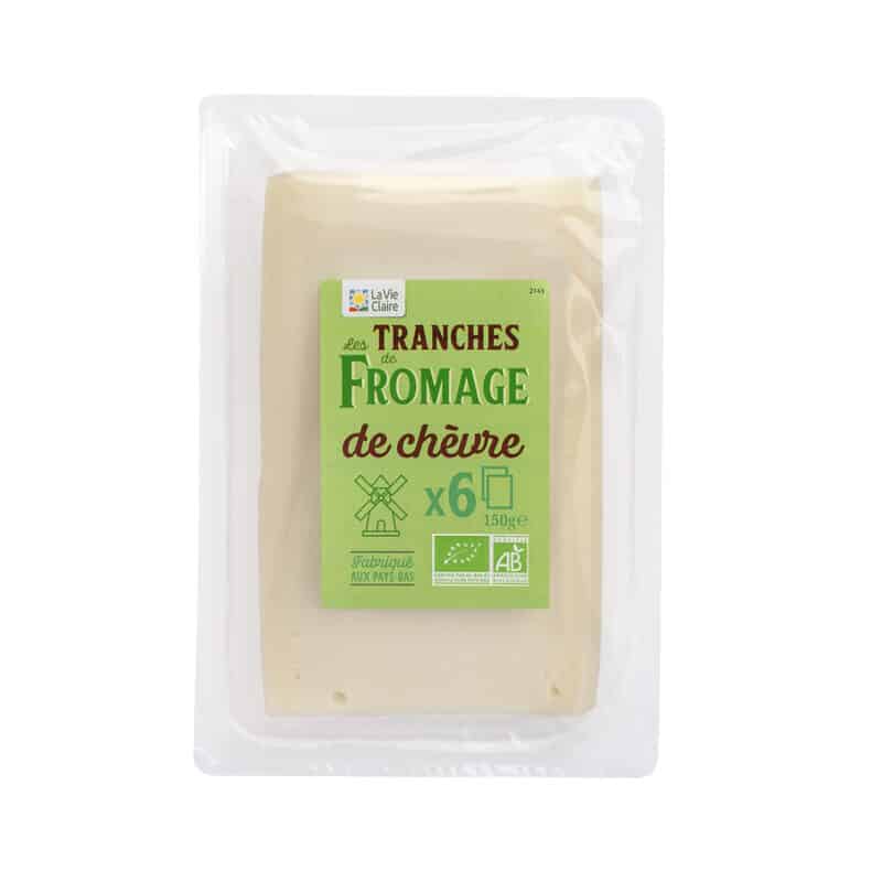 Fromage de chèvre en tranches bio