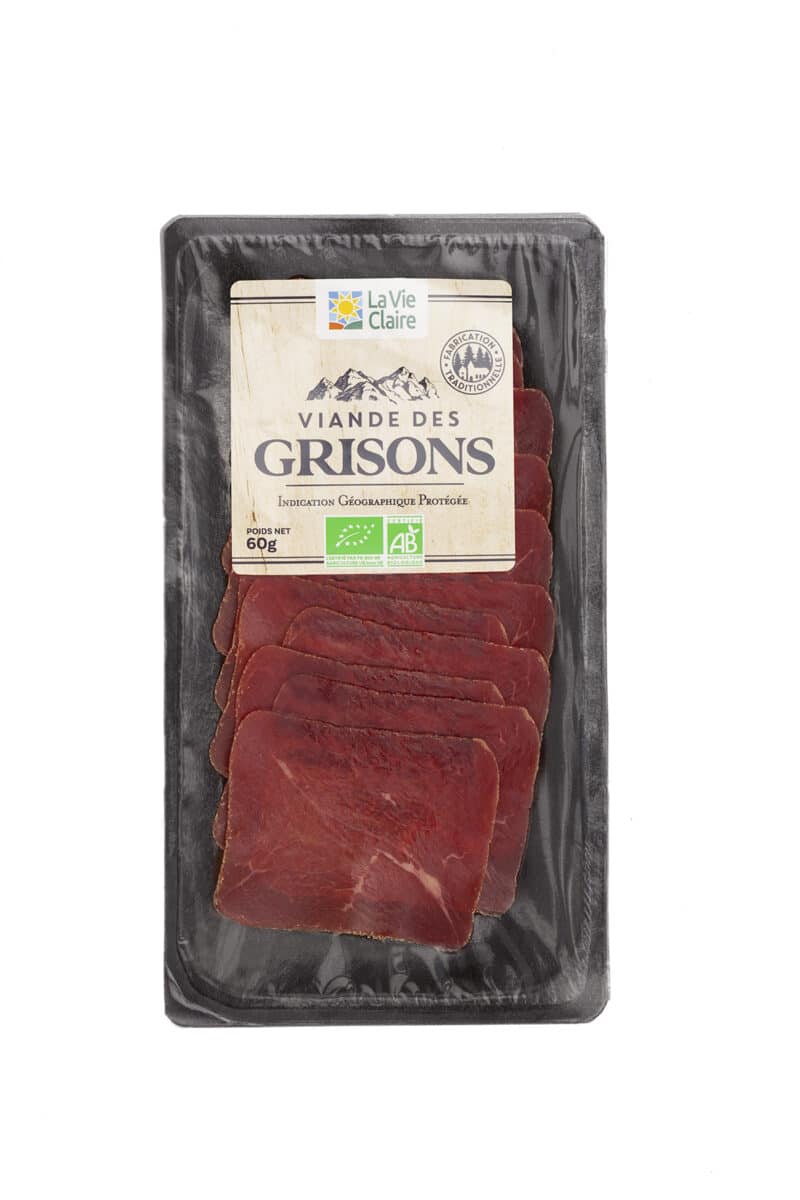 Viande des grisons bio