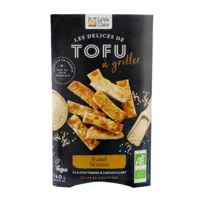 Délices de tofu fumé sésame bio