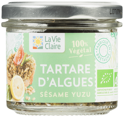 Tartare d'algues sésame yuzu