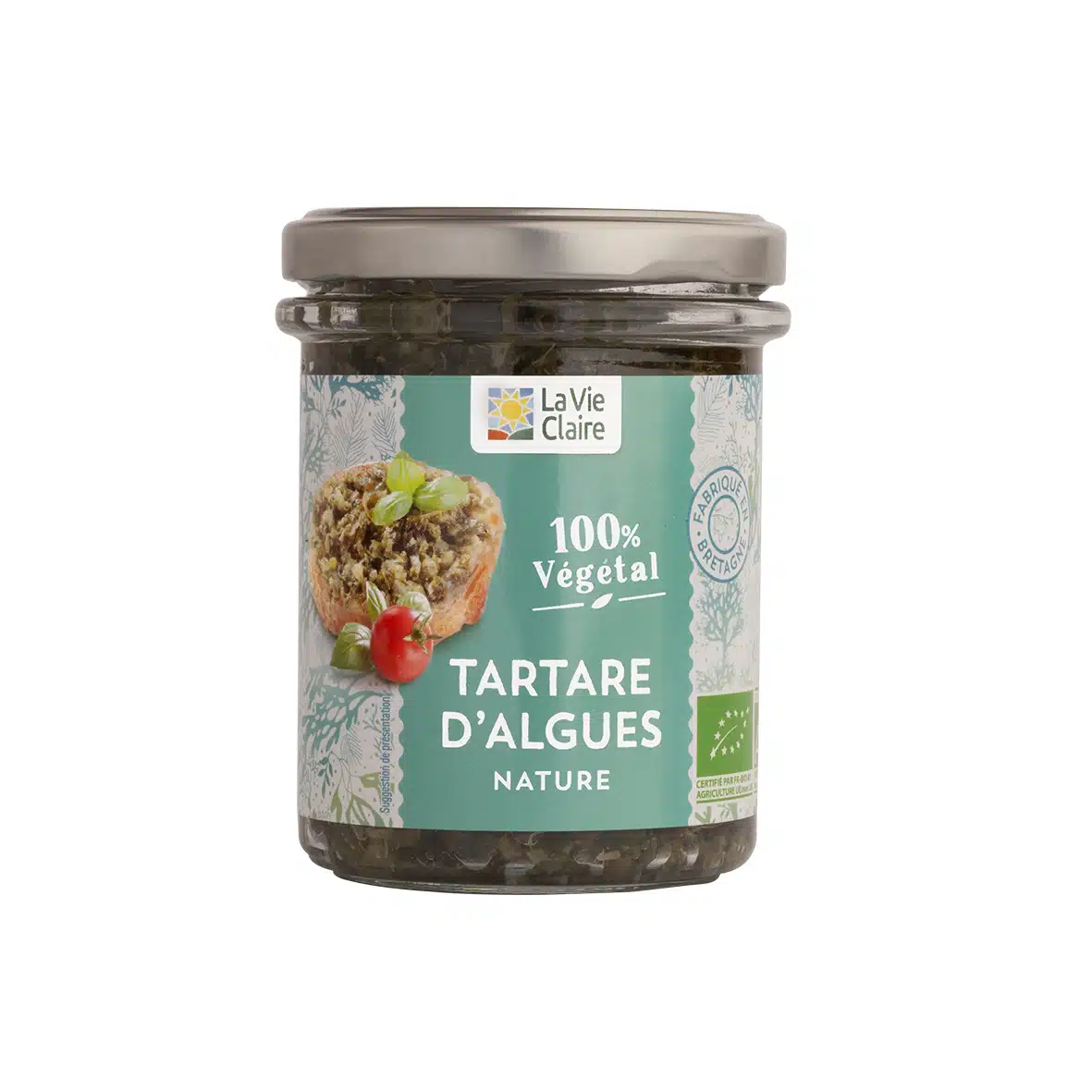 Tartare d'algues nature bio