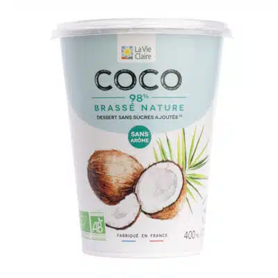 Dessert coco nature bio