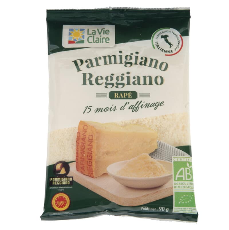 Parmigiana reggiano râpé bio