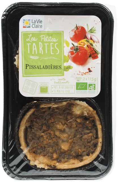 Tarte pissaladière bio