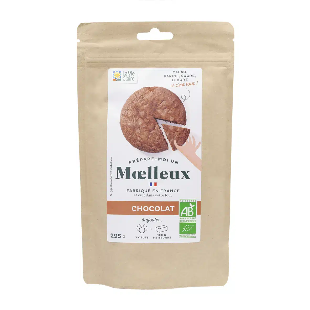 Préparation pour gâteau au chocolat bio