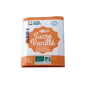 Sucre vanillé bio