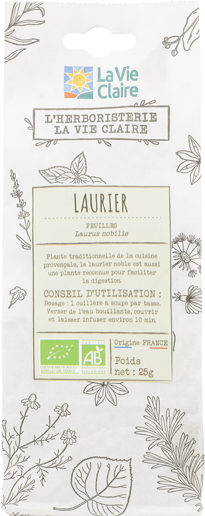 Laurier feuilles bio