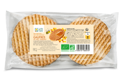 Gaufres au miel bio