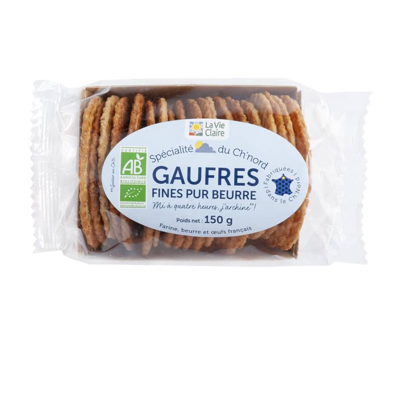 Gaufres pur beurre bio