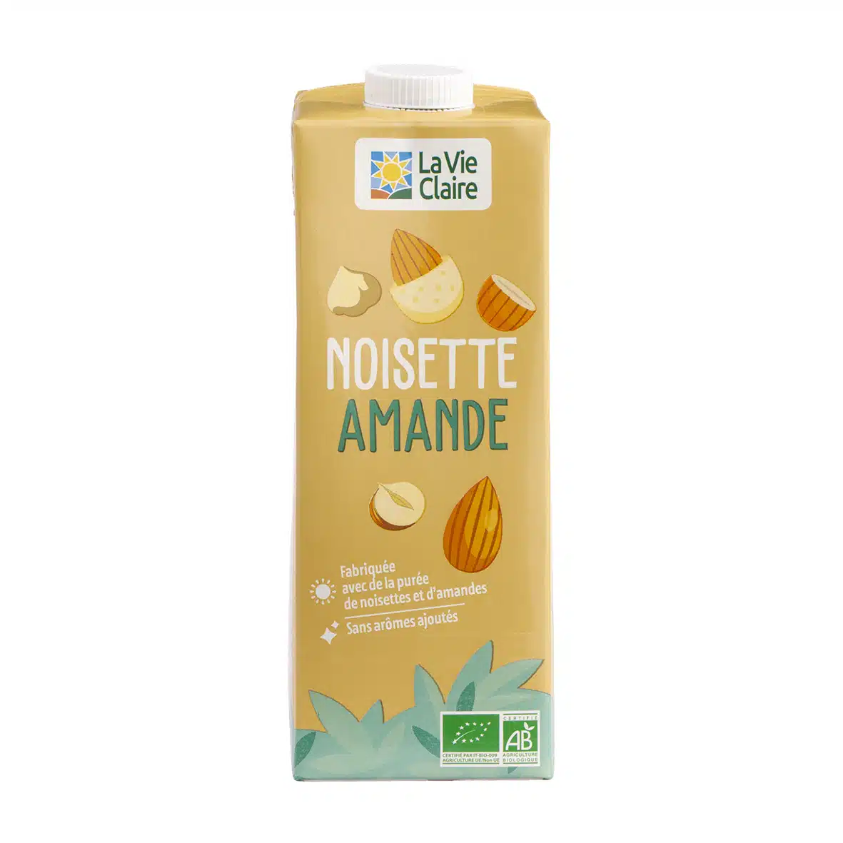 Boisson végétale à l'amande et noisette bio