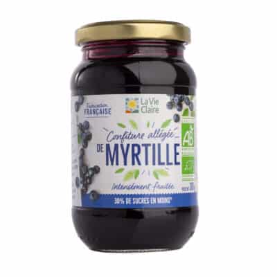 Confiture allégée de myrtille bio