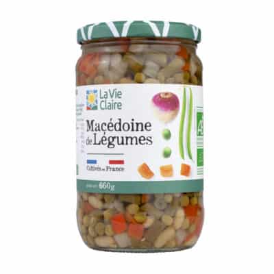 Macédoine de légumes bio