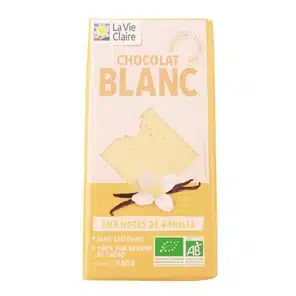 Chocolat blanc bio