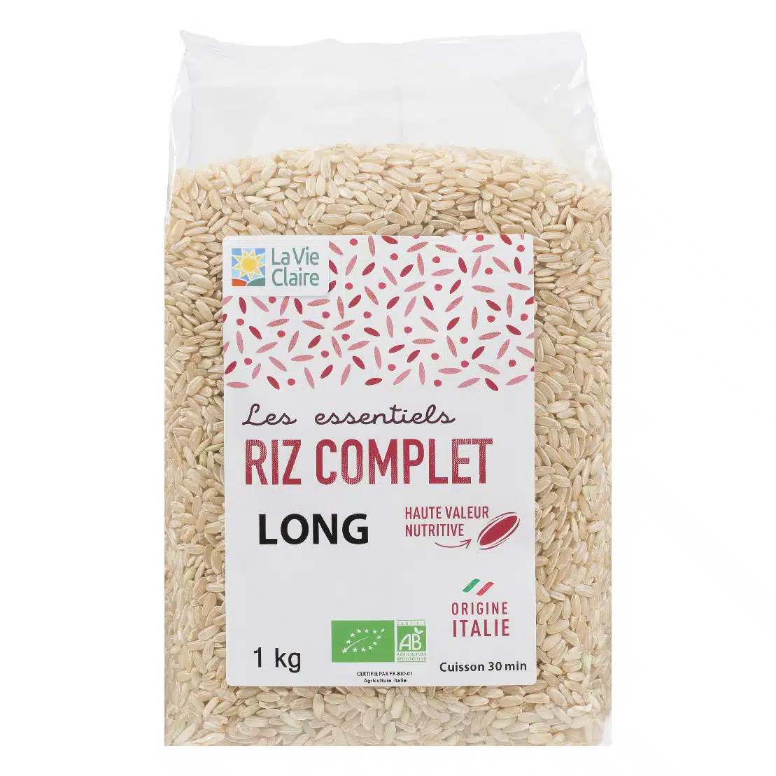 Riz long complet bio