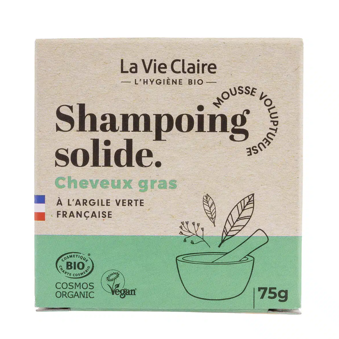 Shampoing solide cheveux gras
