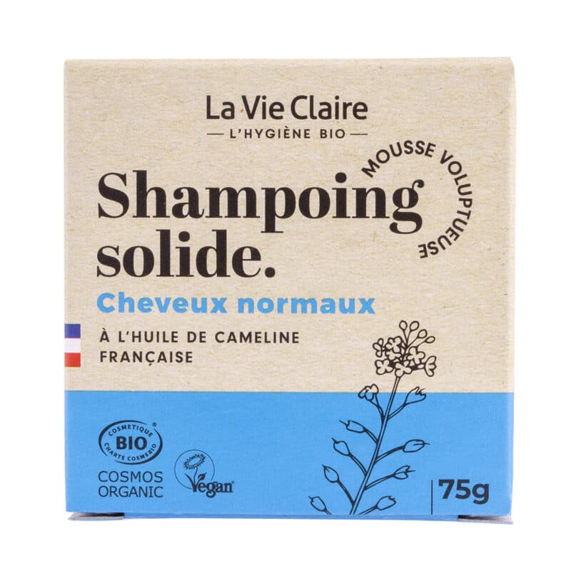 Shampoing solide cheveux normaux