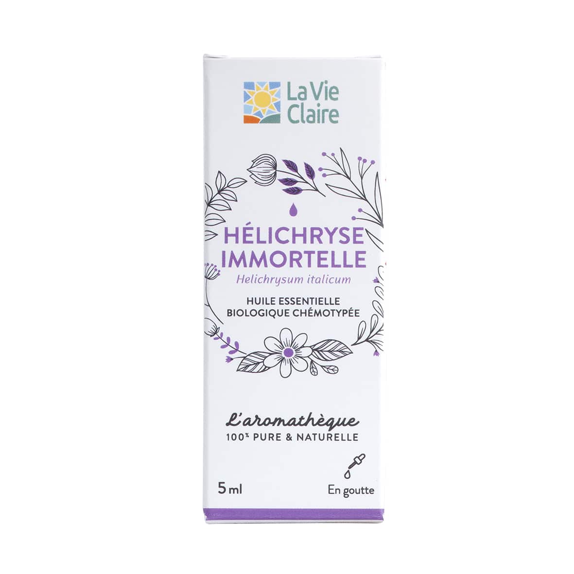 Hélichryse italienne - Huile essentielle biologique - 5 ml – Les Âmes Fleurs
