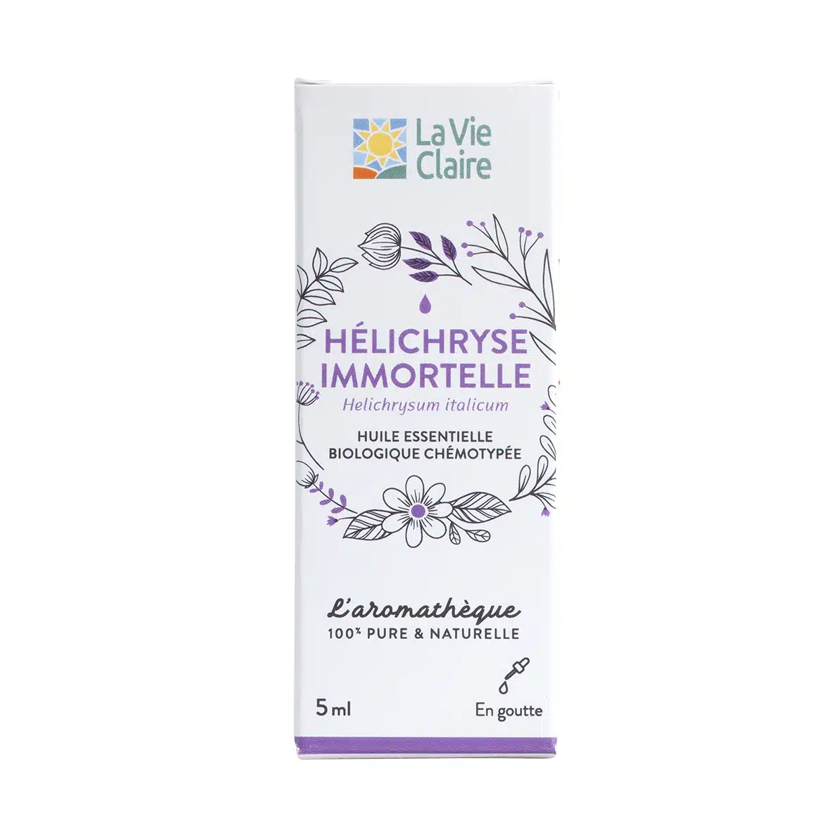 Huile essentielle d'hélichryse italienne bio