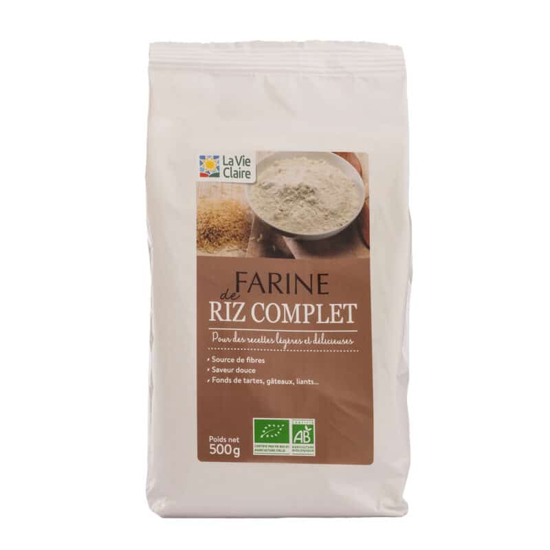 Farine de riz bio