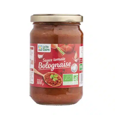 Sauce tomate bolognaise bio