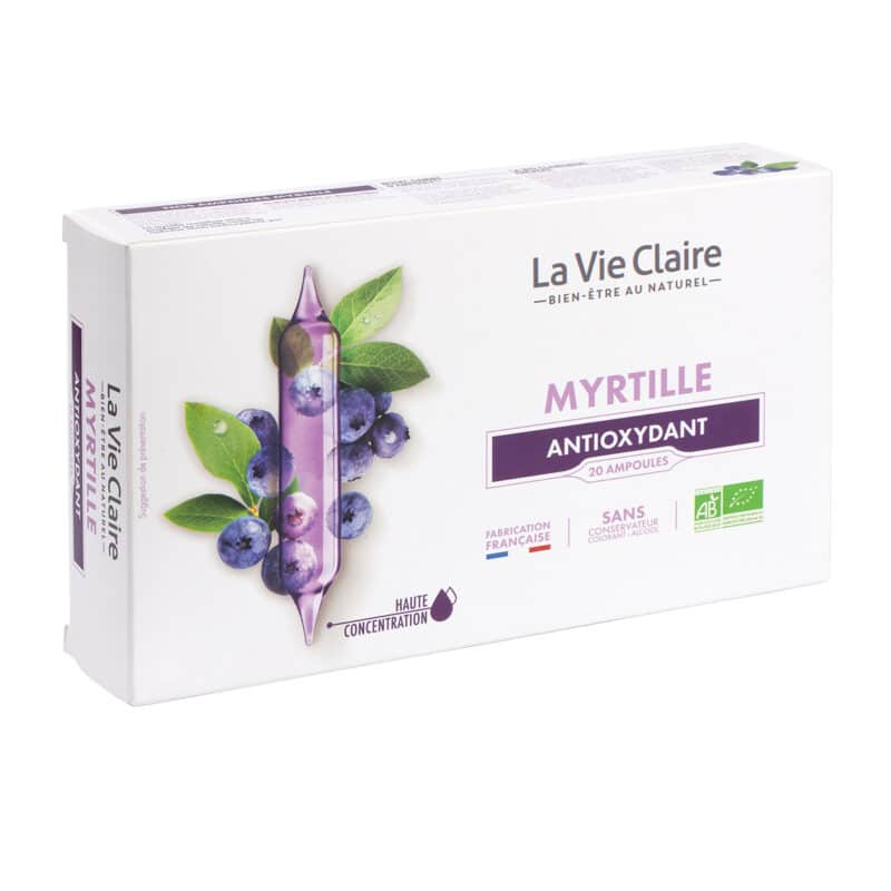 Myrtille - 20 ampoules bio