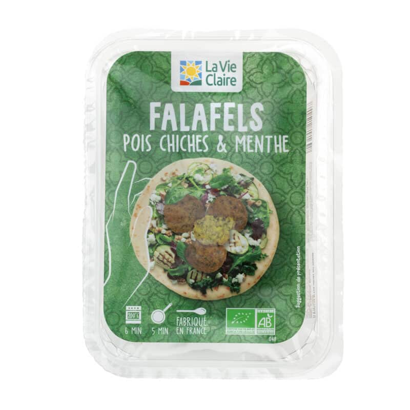 Falafels pois chiches & menthe bio