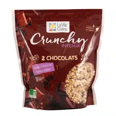 Crunchy aux 2 chocolats bio