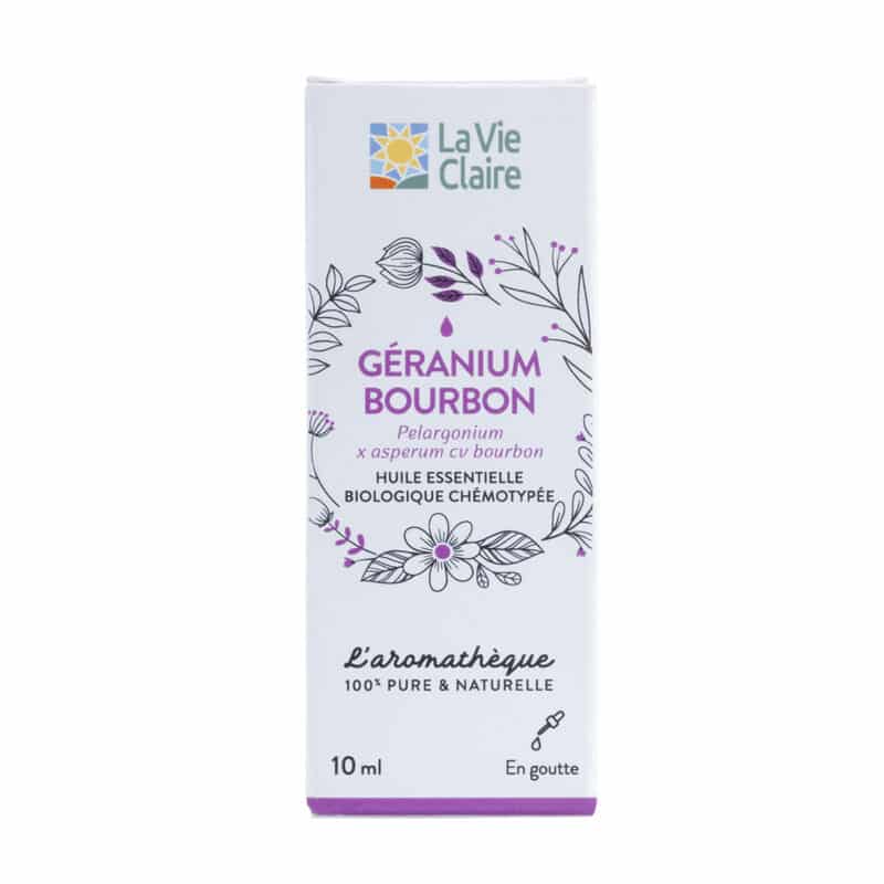 Huile essentielle de géranium bourbon bio