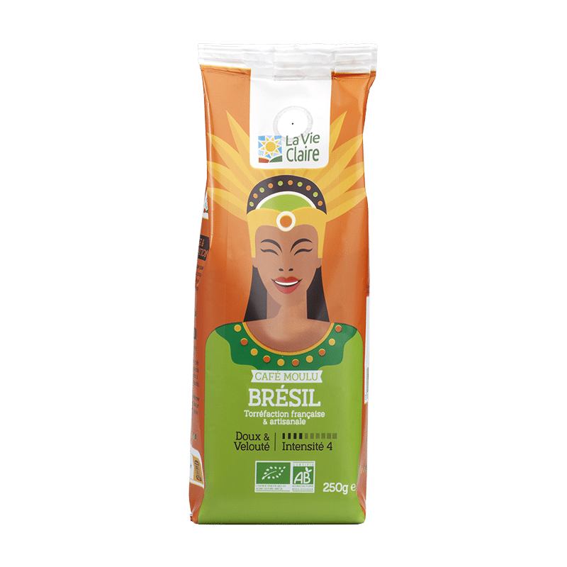 Café moulu bio - Brésil