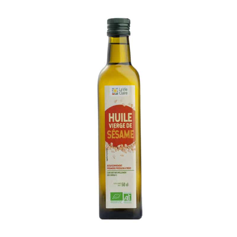 Huile vierge de sésame bio