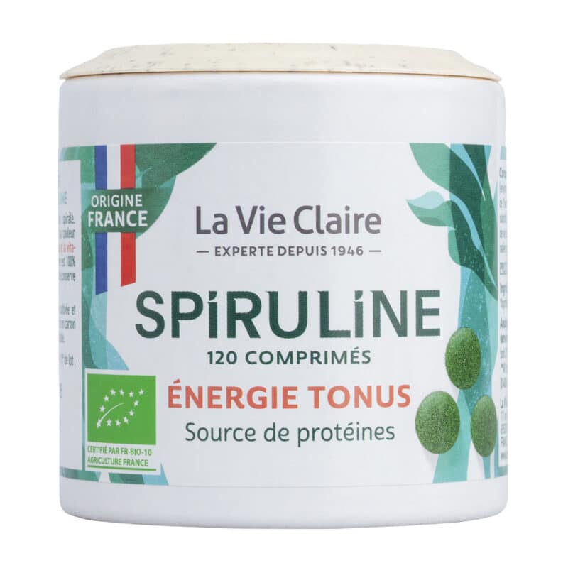 Spiruline française - 120 comprimés bio