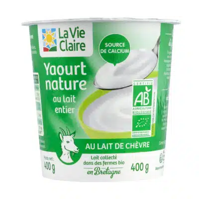 Yaourt chèvre nature bio