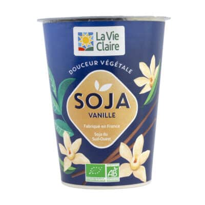 Soja brassé vanille bio