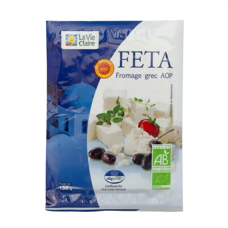 Feta Aop Bio 150g LA Vie Claire...