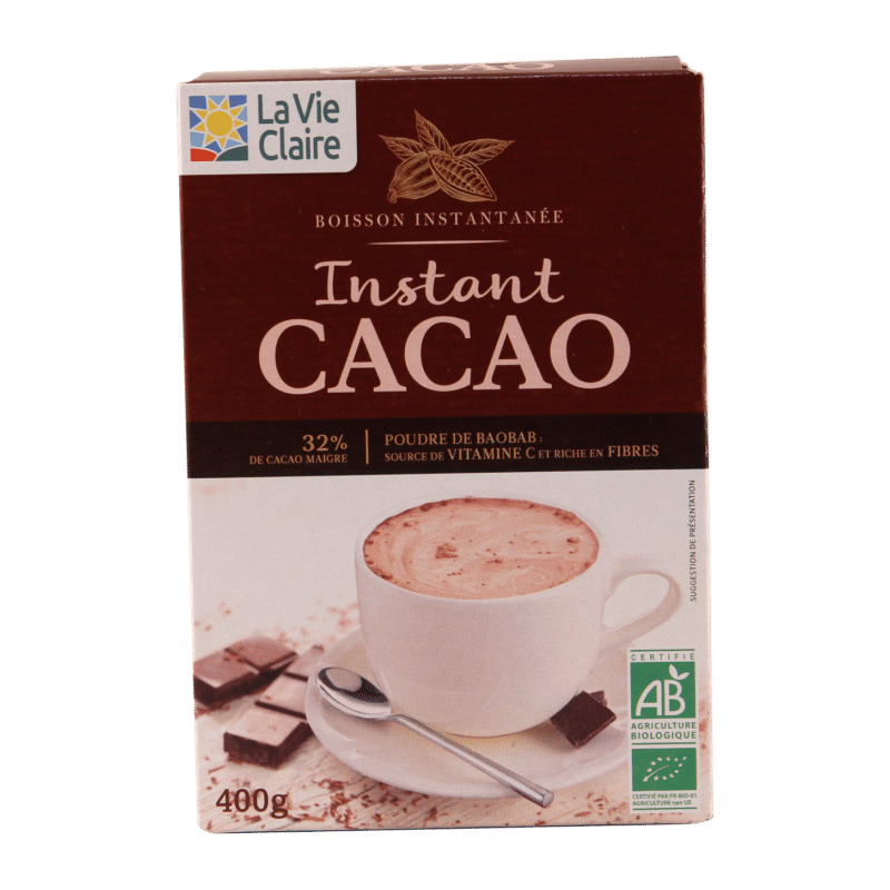 Petit déjeuner cacao bio