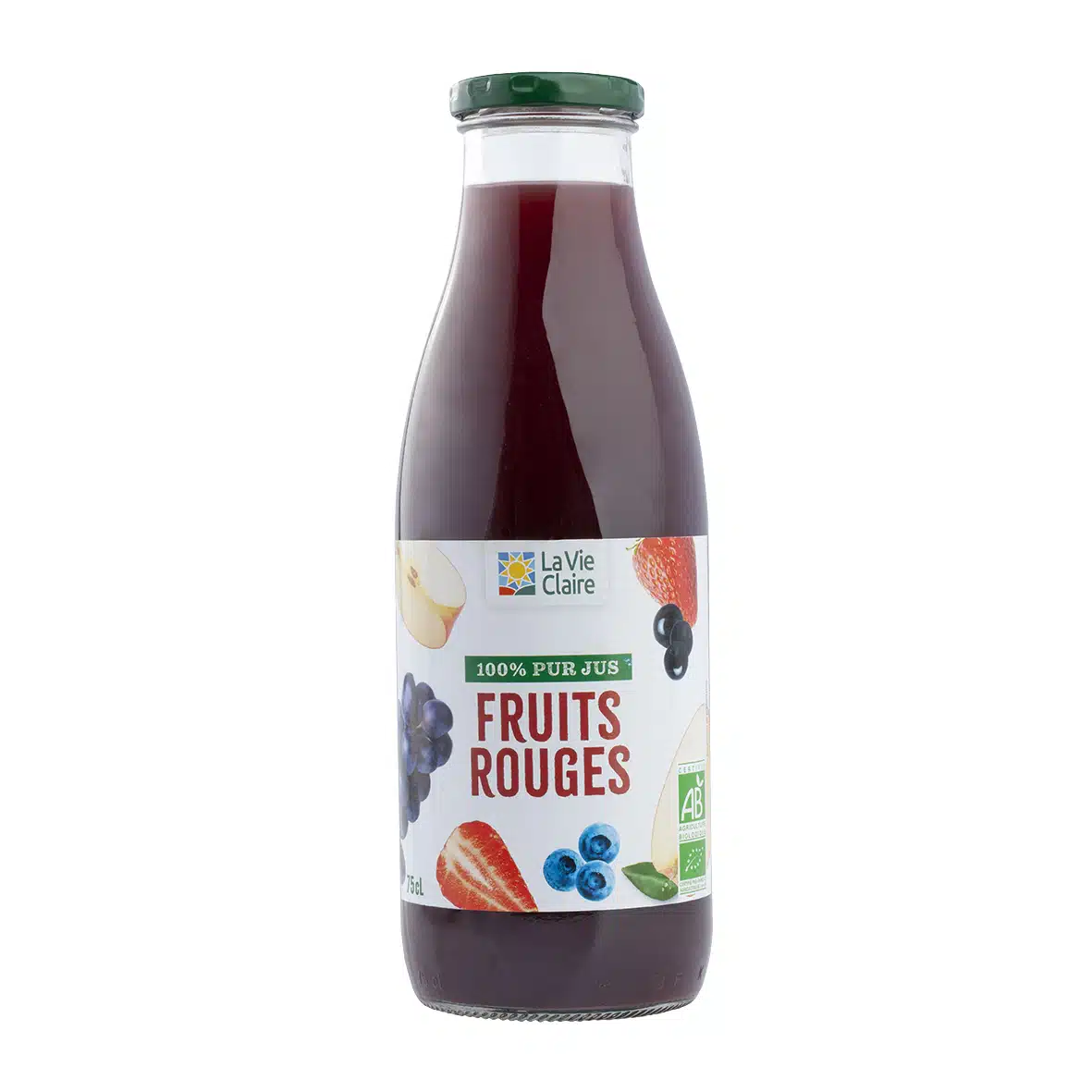Pur jus de fruits rouges BIO
