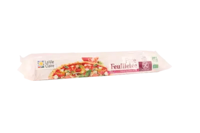 Pâte feuilletée sans gluten bio