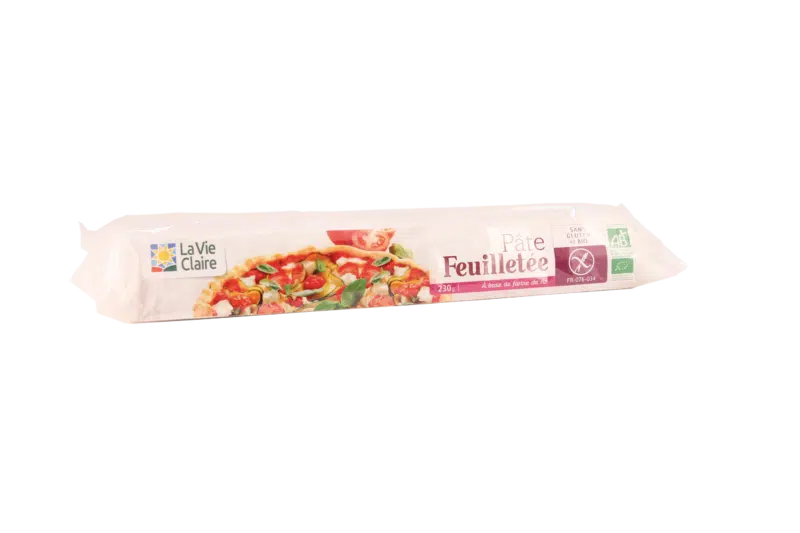 Pâte feuilletée sans gluten bio