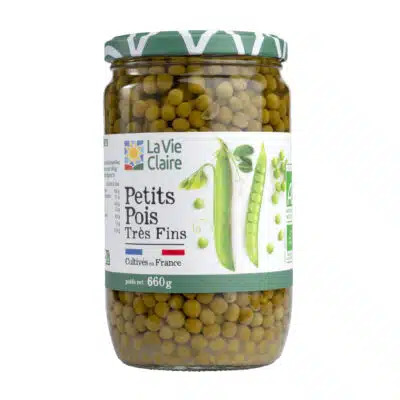 Petits pois très fins bio